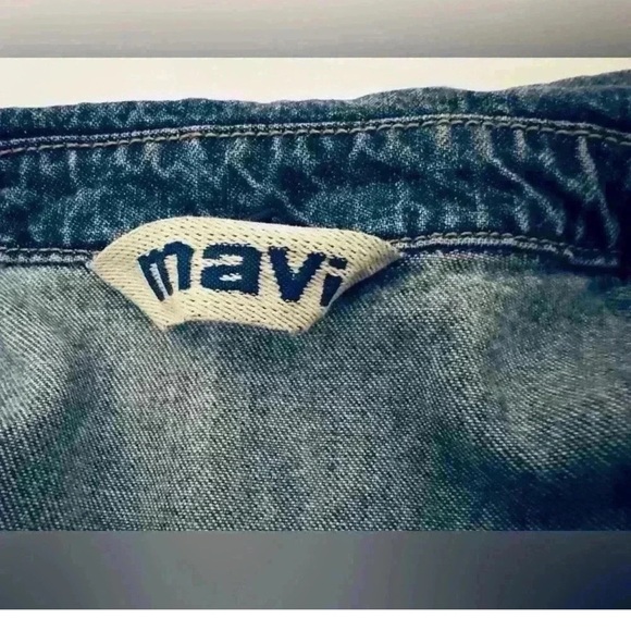 Vintage Classic Mavi “The Kathy Trucker” Blue Denim Jacket, Women’s Size Small - Picture 8 of 10